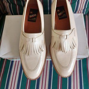 Gucci loafers, men's, size 40 European, NEW NEVER WORN